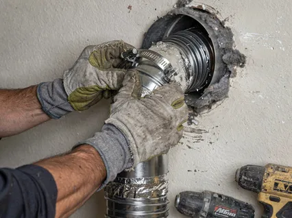 Dryer Vent Hose Installation in Lakewood