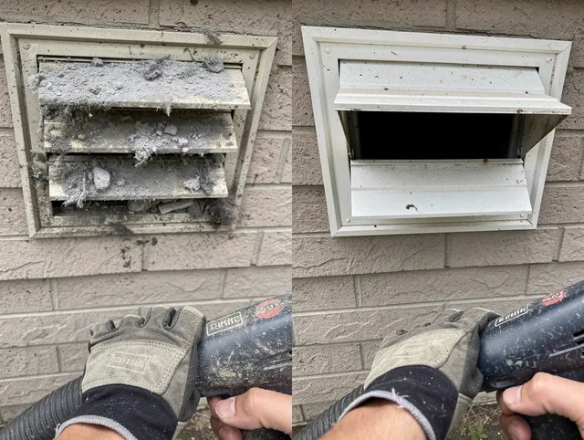 Professional dryer exhaust vent cleaning by Lakewood Dryer Vent Cleaning in Lakewood