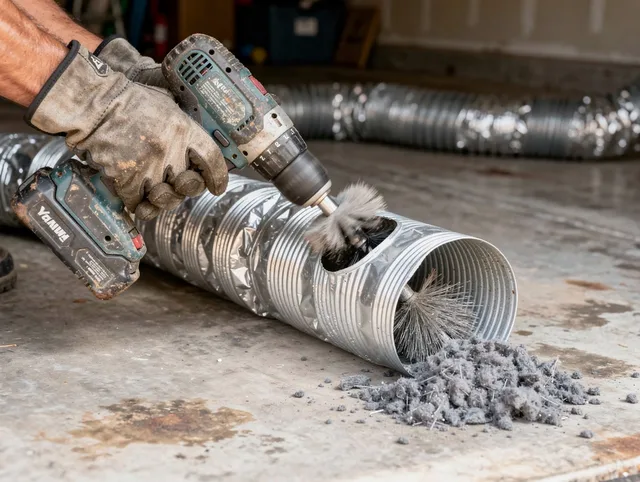 Professional duct cleaning by Lakewood Dryer Vent Cleaning in Lakewood
