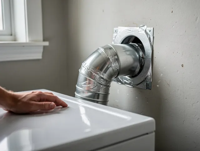 Lakewood Dryer Vent Cleaning expert performing professional dryer vent repair and installation in Lakewood